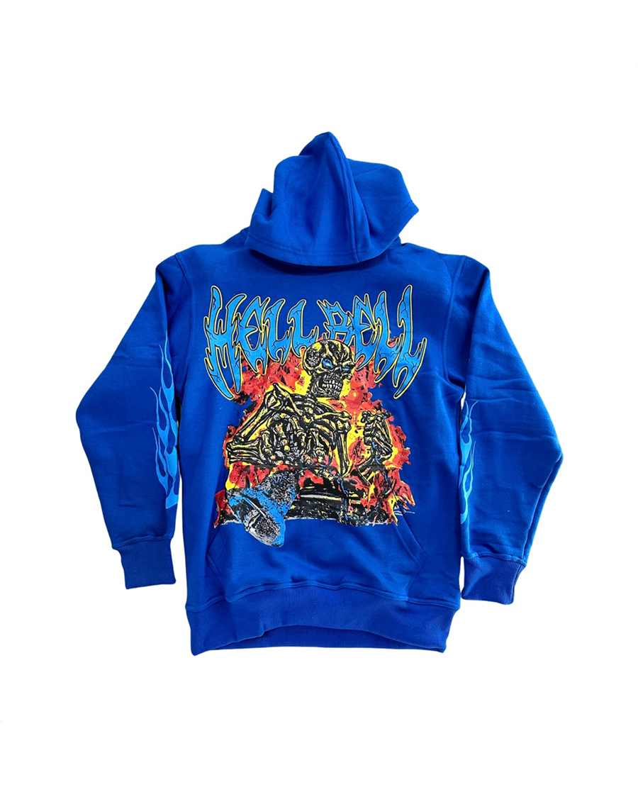 CMM Hell Bell hoodie (blue)